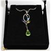 Image 1 : #17-CUBIC ZIRCONIA NECKLACE & PENDANT
