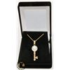 Image 1 : #24-KEY PENDANT &  NECKLACE