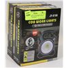 Image 1 : LOT OF 2 NEW LED WORK LIGHTS INCLUDES 110 VOLT