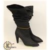Image 1 : SIZE 7 KAYLE 3.5" HEEL STILETTO HEEL BOOTS.