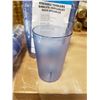Image 1 : 10OZ BLUE PLASTIC TUMBLERS - LOT OF 36