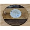 Image 1 : 13.75" ACACIA WOOD LAZY SUSAN