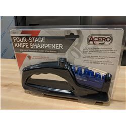 FOUR STAGE MANUAL KNIFE SHARPENER, WINCO