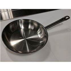 10" HEAVY DUTY SS FRY PAN INDUCTION READY