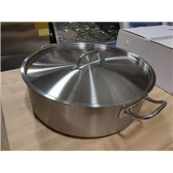 20QT HEAVY DUTY STAINLESS STEEL BRAZIER, JR