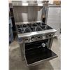 Image 2 : 36" NATURAL GAS SIX BURNER RANGE, 211K BTU, OMCAN