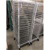 Image 1 : PAN RACK & RACK COVER - 20 BUN PANS-LOT OF 22 PCS