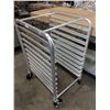 Image 1 : ALUMINUM 10 PAN BUN RACK, UPDATE APR-10HD