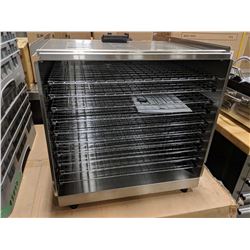 10 RACK STAINLESS STEEL FOOD DEHYDRATOR, OMCAN