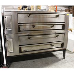 LARGE DOUBLE DECK MARSHELL & SON COMMERCIAL PIZZA