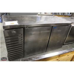 BAILIFF SEIZURE! STAINLESS STEEL 2 DOOR BACKBAR