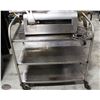 Image 1 : BAILIFF SEIZURE! STAINLESS STEEL CART ON WHEELS.