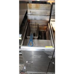 PITCO DUAL-BASKET NATURAL GAS DEEPFRYER-90000 BTU