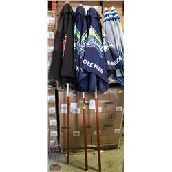 LOT OF 2 GRANVILLE ISLAND BREWING PATIO UMBRELLAS