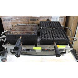KRAMPOUZ EASY CLEAN DOUBLE BELGIAN WAFFLE MAKER