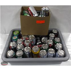 BAILIFF SEIZURE! FLAT OF POP & BOX OF POP.