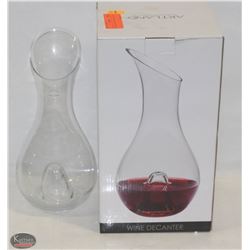 BAILIFF SEIZURE! WINE DECANTER.