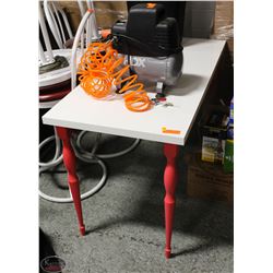 BAILIFF SEIZURE! PINK & WHITE TABLE.