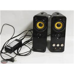 BAILIFF SEIZURE! CREATIVE COMPUTER SPEAKERS.