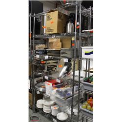 BAILIFF SEIZURE! 7FT X 3FT STAINLESS STEEL METRO