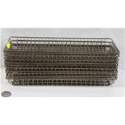 12 WIRE RACKS 26"X10".