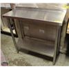 Image 1 : 3' STAINLESS STEEL WALL TABLE W/ UNDERSHELF