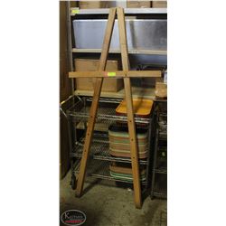 WOODEN DISPLAY EASEL 66.5" TALL