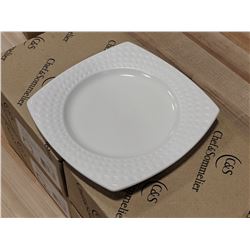 6" BREAD & BUTTER PLATE, SQUARE, WIDE RIM