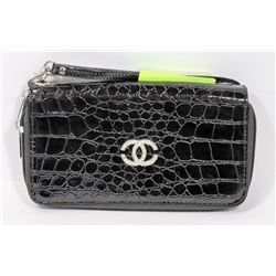 REPLICA CHANEL RHINESTONE LETTER WALLET.
