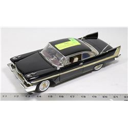 1958 PLYMOUTH FURY CAR BY MOTO MAX 1/18 SCALE