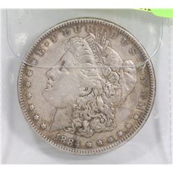 USA 1884 MORGAN SILVER DOLLAR