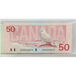 1988 CANADIAN $50 BILL