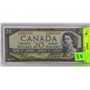 Image 1 : 1954 CANADIAN DEVILS FACE $20 BILL