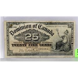 1900 CANADIAN SHINPLASTER