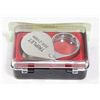 Image 1 : JEWELLERS MAGNIFIER IN CARRY CASE 30 POWER.