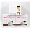 Image 1 : I-BABY CAMERA MONITOR WITH 2 WALL MOUNTS / CLEAR