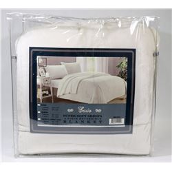 SUPERIOR SOFT SHERPA 3-PC KING SIZE BLANKET SET