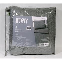 NEW 3-PC QUEEN SIZE DUVET SET