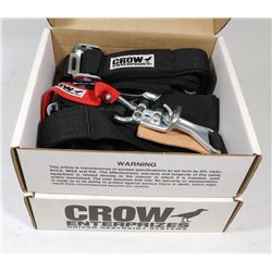 NEW 2 SETS OF CROW DRIVER RESTRAINTS  SYSTEM