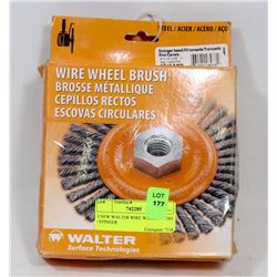 2 NEW WALTER WIRE WHEEL BRUSH / STINGER