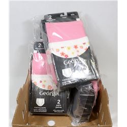 16 NEW PAIRS OF TRAINING PANTS FOR GIRL'S  30MO.