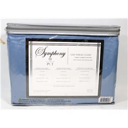 NEW SYMPHONY 1200 THREAD COUNT 4 PC QUEEN SZ SHEET