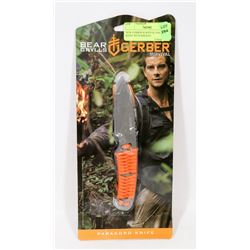 NEW GERBER SURVIVAL PARACORD KNIFE WITH SHEATH.