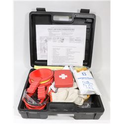 COMPLETE EMERGENCY ROADSIDE KIT INCLUDING BOOSTER