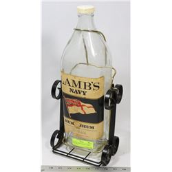 VINTAGE TEXAS MICKEY LAMBS NAVY RUM