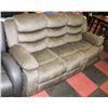 Image 1 : FABRIC RECLINING SOFA. FURNITURE