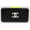 Image 1 : REPLICA CHANEL HARDCASE WALLET W/ WHITE LETTER.