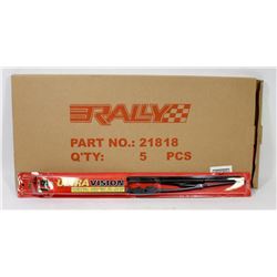 BOX OF 5 -18" ALL SEASON WIPER BLADES