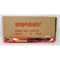 BOX OF 5 -18" ALL SEASON WIPER BLADES