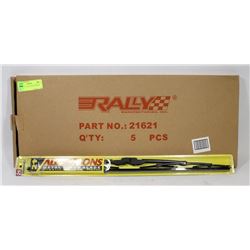BOX OF 5 -21" ALL SEASON WIPER BLADES